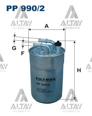 Opel Astra Yakıt Filtresi D OEM 813070-818031